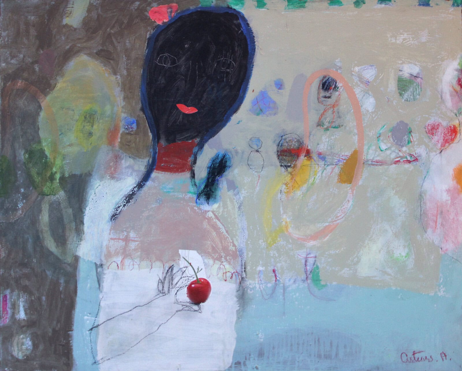 AAkopjans_KIRSIS_72x92cm_a/a_2017