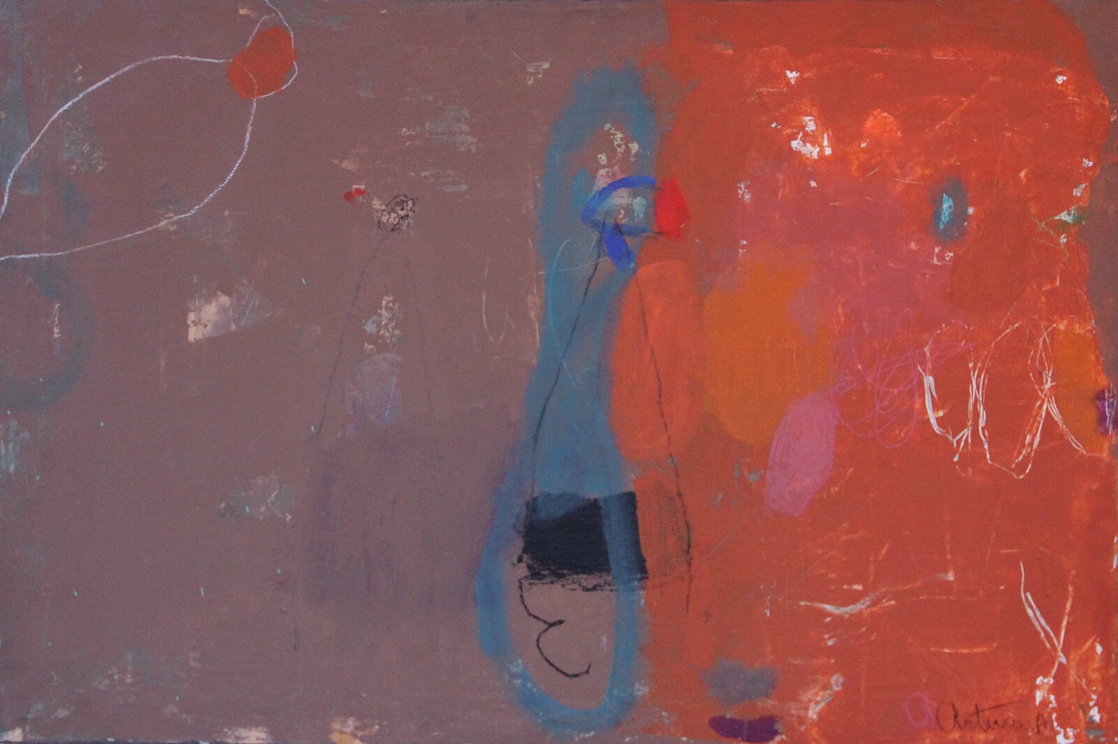 AAkopjans_KLUSUMS_ 61x90cm_a/a
